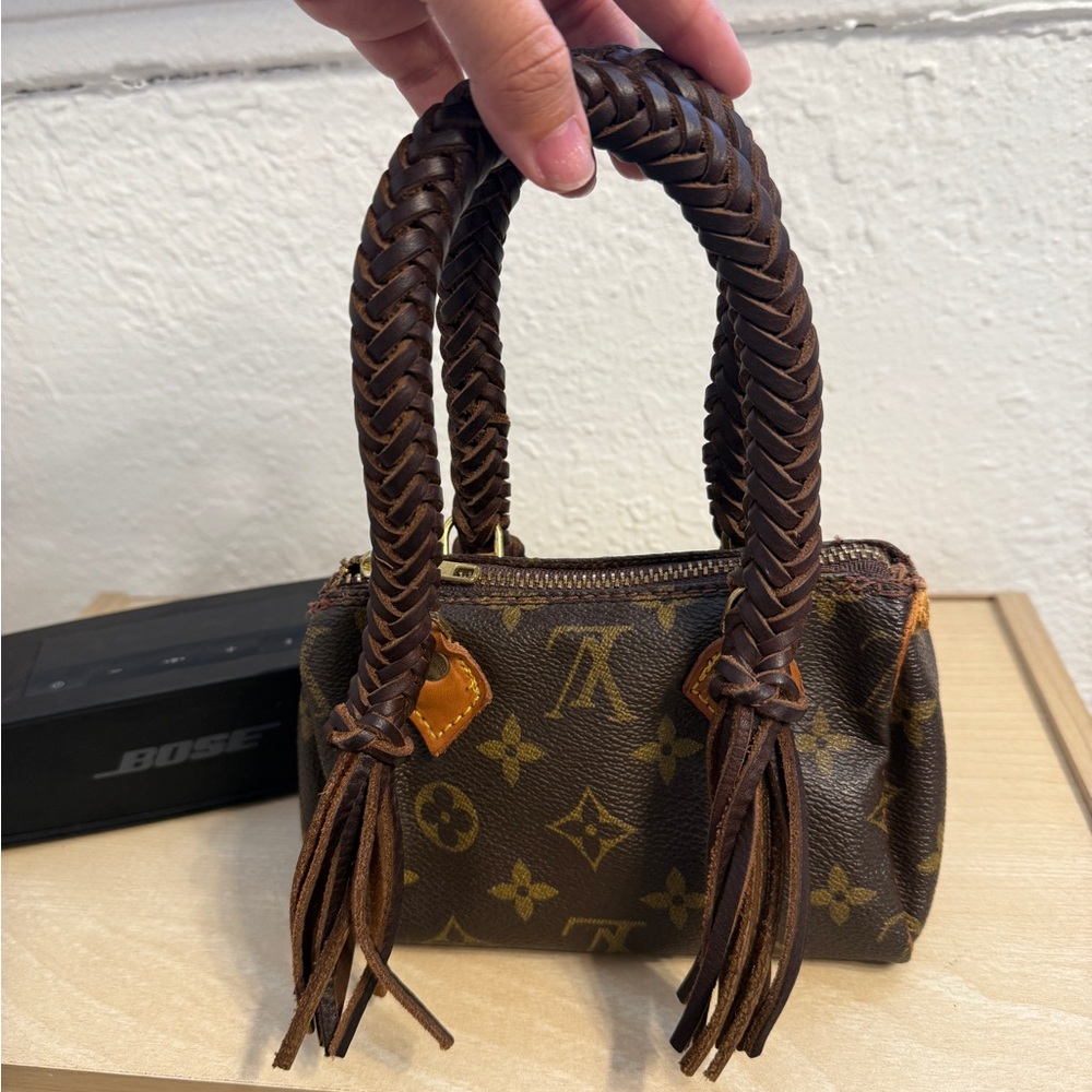 Louis Vuitton Nano Speedy in Brown Monogram